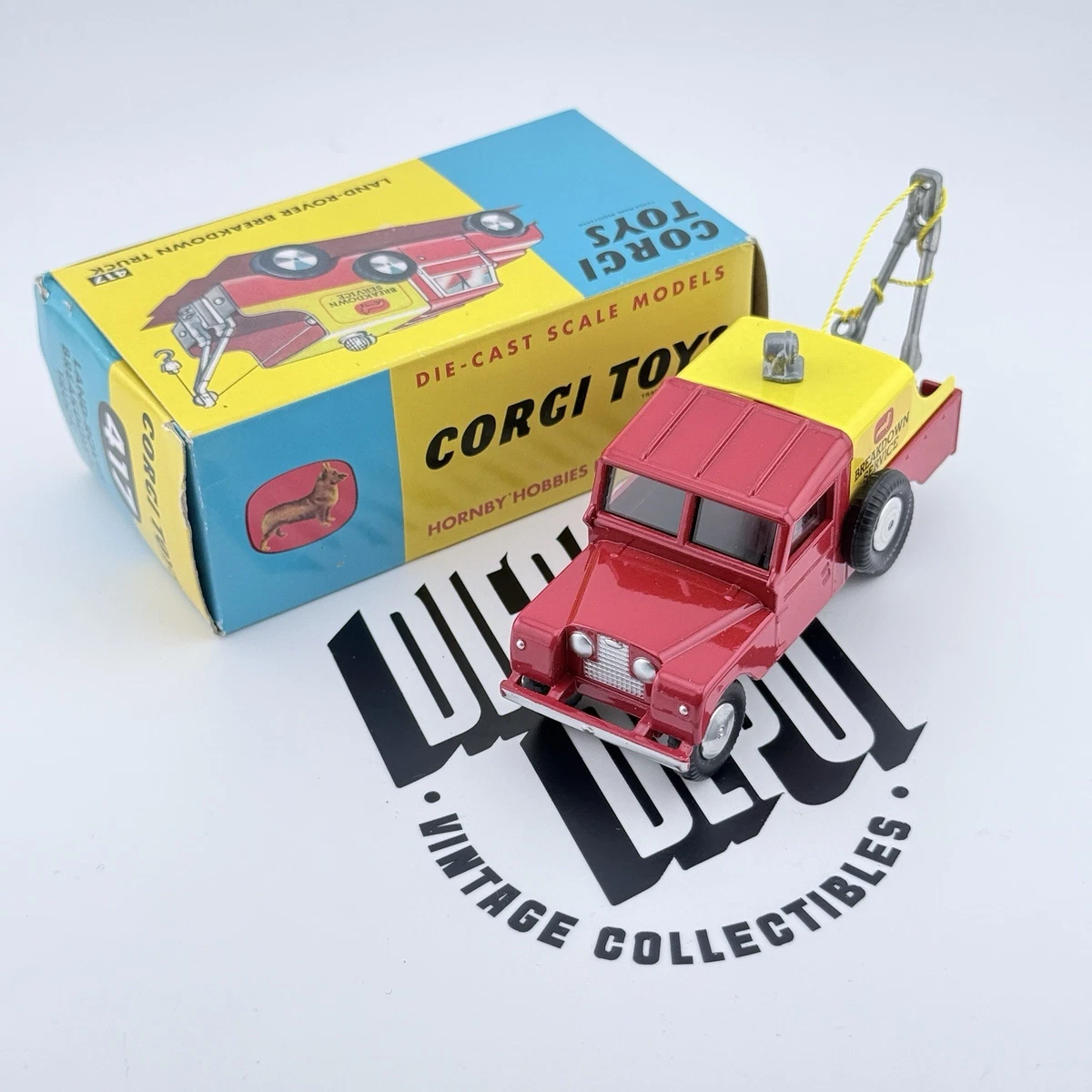 417 réédition Land Rover dépanneuse de CORGI | UK