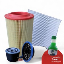 Kit Tagliando Fiat Ducato 2.3 D (250) 4 Filtri Olio Aria + Omaggio