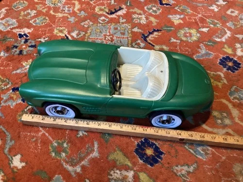 Vintage 1963 Irwin Mercedes Benz Convertible Toy Sports Car Barbie & Ken Scale