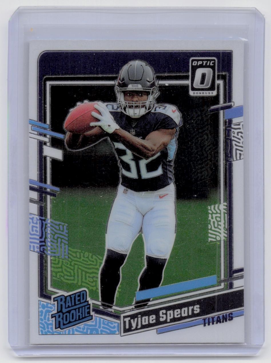 2023 Donruss Optic #297 Tyjae Spears
