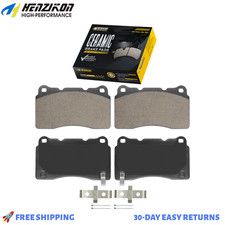 Front Pair Ceramic Brake Pads for Caddy ATS STS Mustang G8 Genesis Coupe