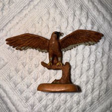 Vintage 1971 BRITAINS LTD Eagle on Branch Figure Plastic England Spread Wings