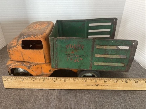 Vintage 1950’s TONKA COE Utility Truck Pressed Steel #175 For Restoration