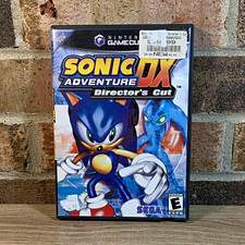 SEGA Sonic Adventure DX: Director's Cut (Nintendo GameCube) Case Manual Disc