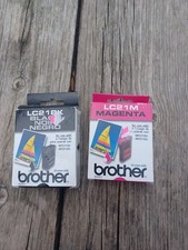 Brother LC21BK Black LC21M Magenta Ink Cartridges MFC3100c / MFC5100c