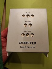 Subbuteo Cricket Score Board For Test Match Edition Vintage