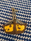 TONKA YELLOW MOBILE CRANE CLAM SHELL