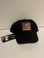 Disney Mickey Mouse Baseball Adjustable Hat Cap Black
