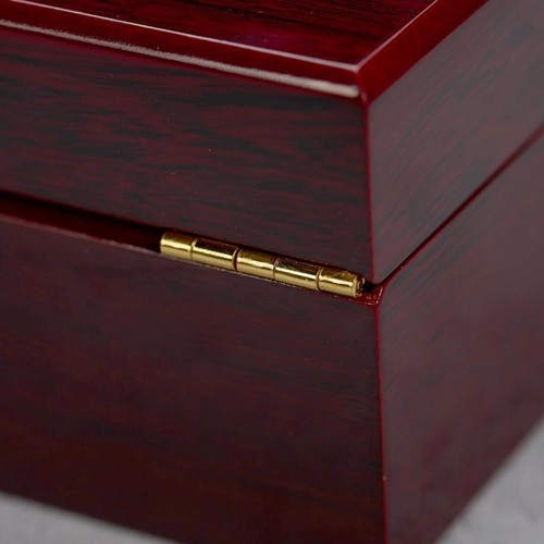 Personalised 3 Watches Wood And Glass Watch Box Gift For Him Or Her - Picture 5 of 8