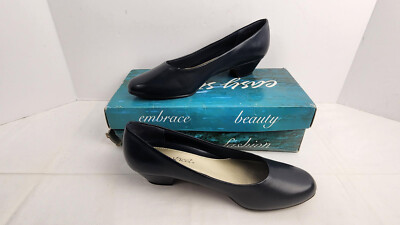 Easy Street Slip-On Synthetic Leather Dress Heels (40-7960