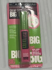 Maybelline Greatlash Real Impact Mascara #130 Blackest Black NEW!!