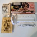 Vintage New NOS Kmart Seal A Meal Vacuum Sealer  Model 48084/ 4994 SEAL-A-MEAL