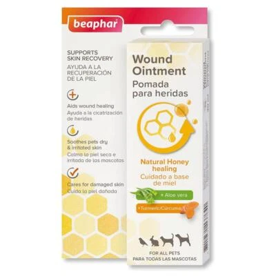 Beaphar Wound Ointment for Pets - Superficial Cuts & Abrasions - 30ml