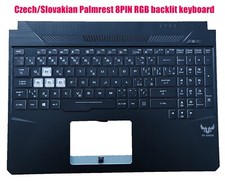 Czech/Slovakian Palmrest backlit keyboard for ASUS FX505D FX505DY FX505G FX505GT