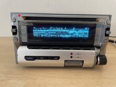 KENWOOD DPX-07MD 2Din Car Audio CD MD Player Receiver With