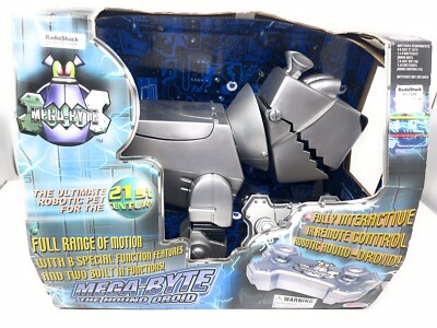 Wow Wee Mega-Byte The Hound Droid Robotic Pet New