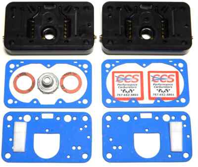 Holley QFT AED CCS 850 CFM Pro Billet Metering Block Kit 2 Circuit 5 Emul Black