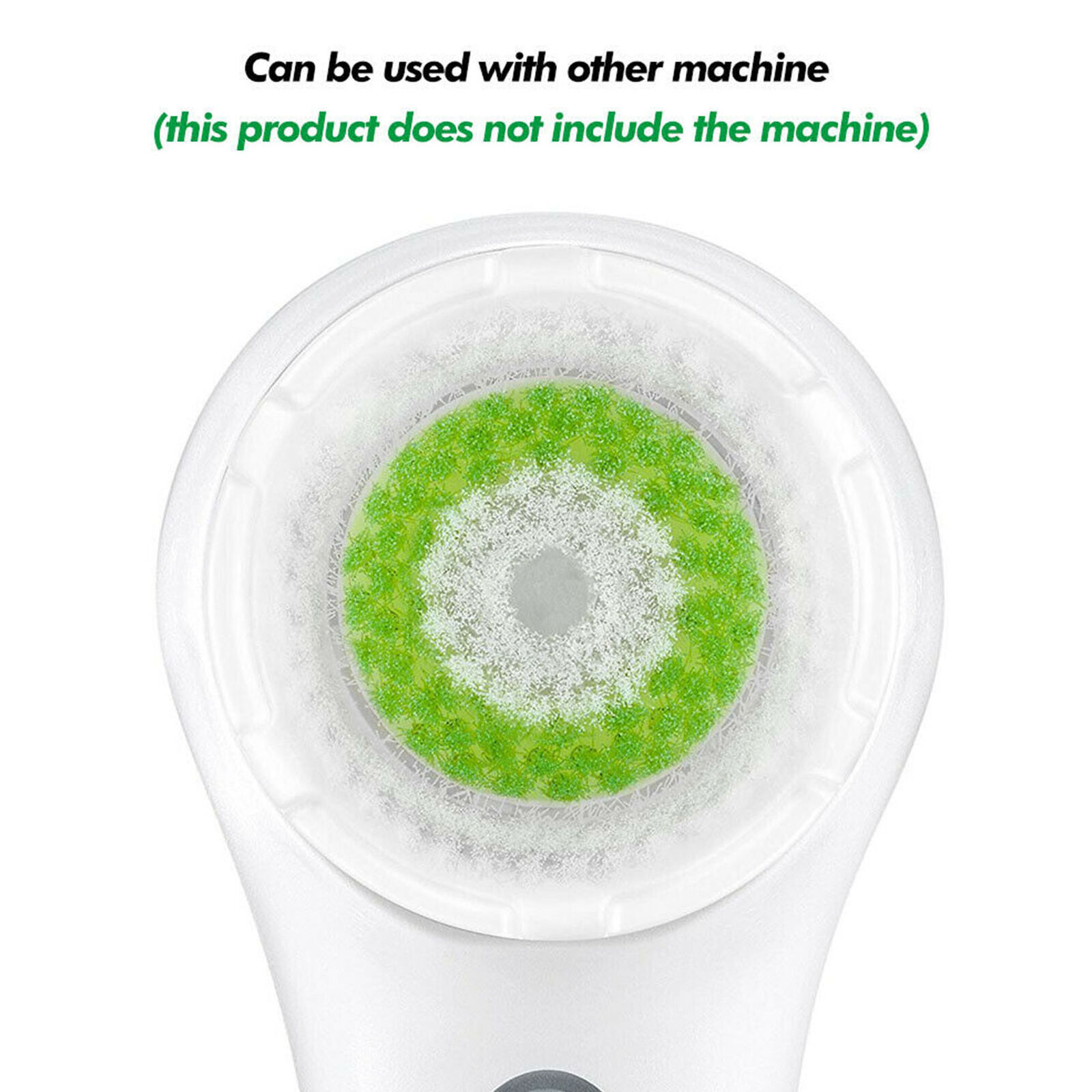 Pack of 4 Acne Prone Facial Cleansing Brush Heads for Clarisonic Mia 1