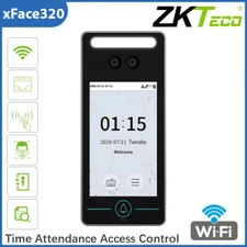 ZKTeco XFace320 Employees Facial Recognition Time Clocks for Small Business