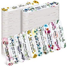 50 Pcs Christian Gifts Bible Verse Nail Files Scripture Emery Boards