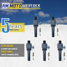 5X Ignition Coil & Iridium Spark Plug OEM for Chevrolet Colorado 3.7L L5 UF497