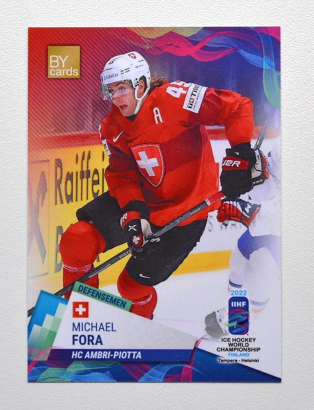 2022 BY cards IIHF World Championship Team Switzerland Pick a Card - Picture 8 of 30
