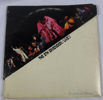 The 5th Dimension Live Double Album Vinyl Record Album 1971  	 