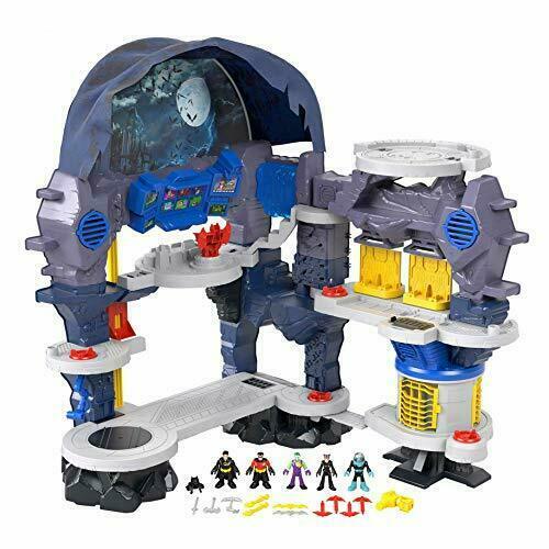Imaginext DC Super Friends Surround Batcave Vehicle Playset (33 Pieces)