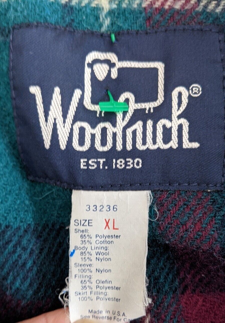 Woolrich Mens XL Parka Jacket Coat Thinsulate Vin… - image 8