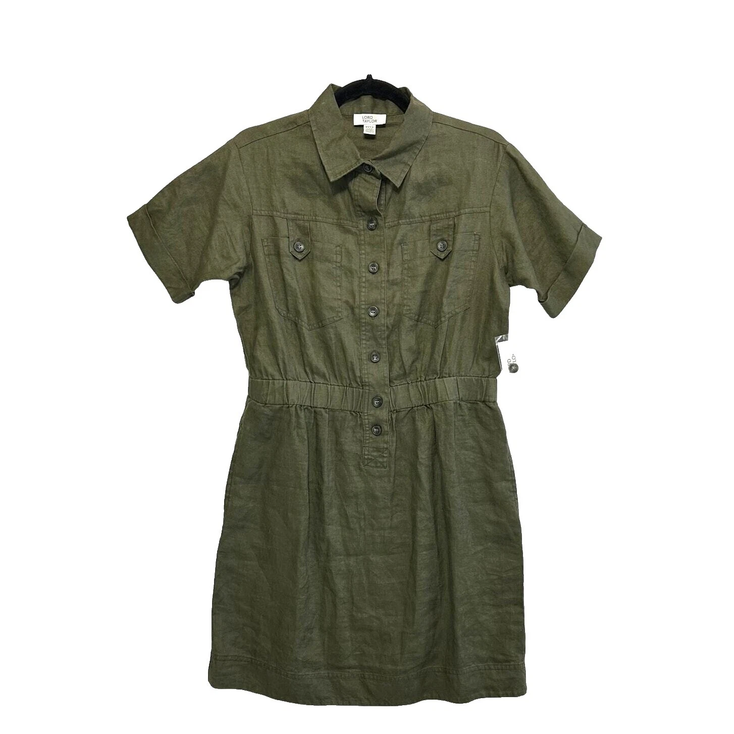 Linen Casual Shirt Dresses