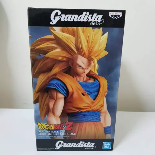 Figura Banpresto Dragon Ball Z Grandista Negro Super Saiyan 3 Son Goku