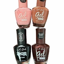 L.A. Girl Gel Extreme Shine 918,714,885,716 All 4 Bottles As Shown