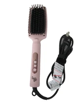 Lange Le Vite Hair Brush Straightener Pink Blush L'ange Thermal Ion Ceramic