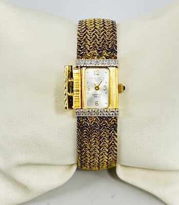 Rare Anne Klein Ladies Hidden Bracelet Watch 12/7606-7  display picture 2