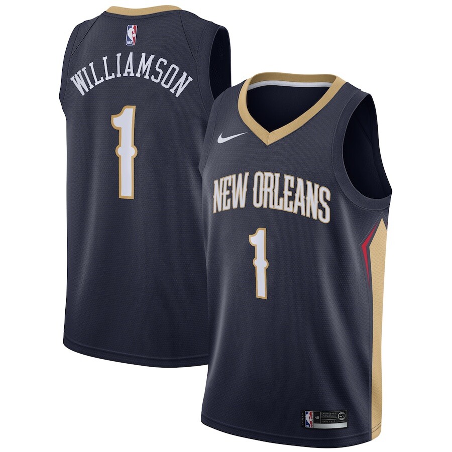 NIKE Zion Williamson Pelicans Icon Swingman Jersey Men's M