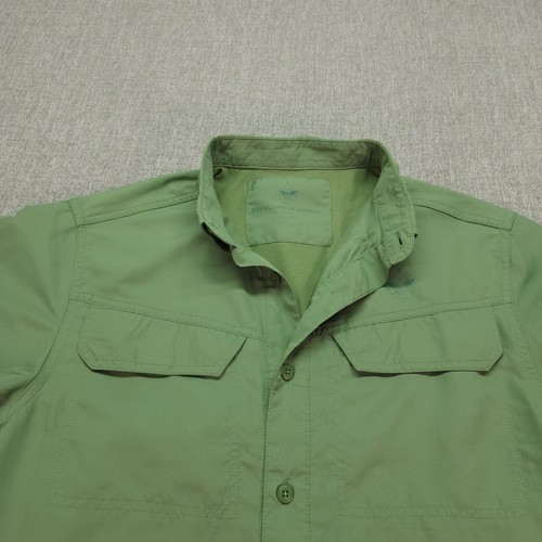 Boys Scouts of America Button-Up Shirt Men 3 Green - Picture 2 of 8
