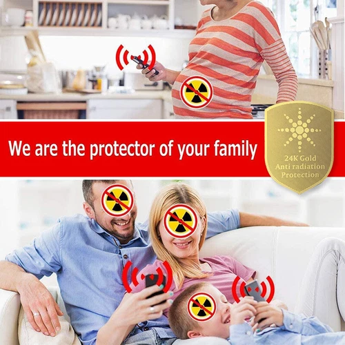 Anti Radiation Protection EMF EMR Shield Sticker Phone Radiation Blocker Sticker - 第 5/13 張圖片