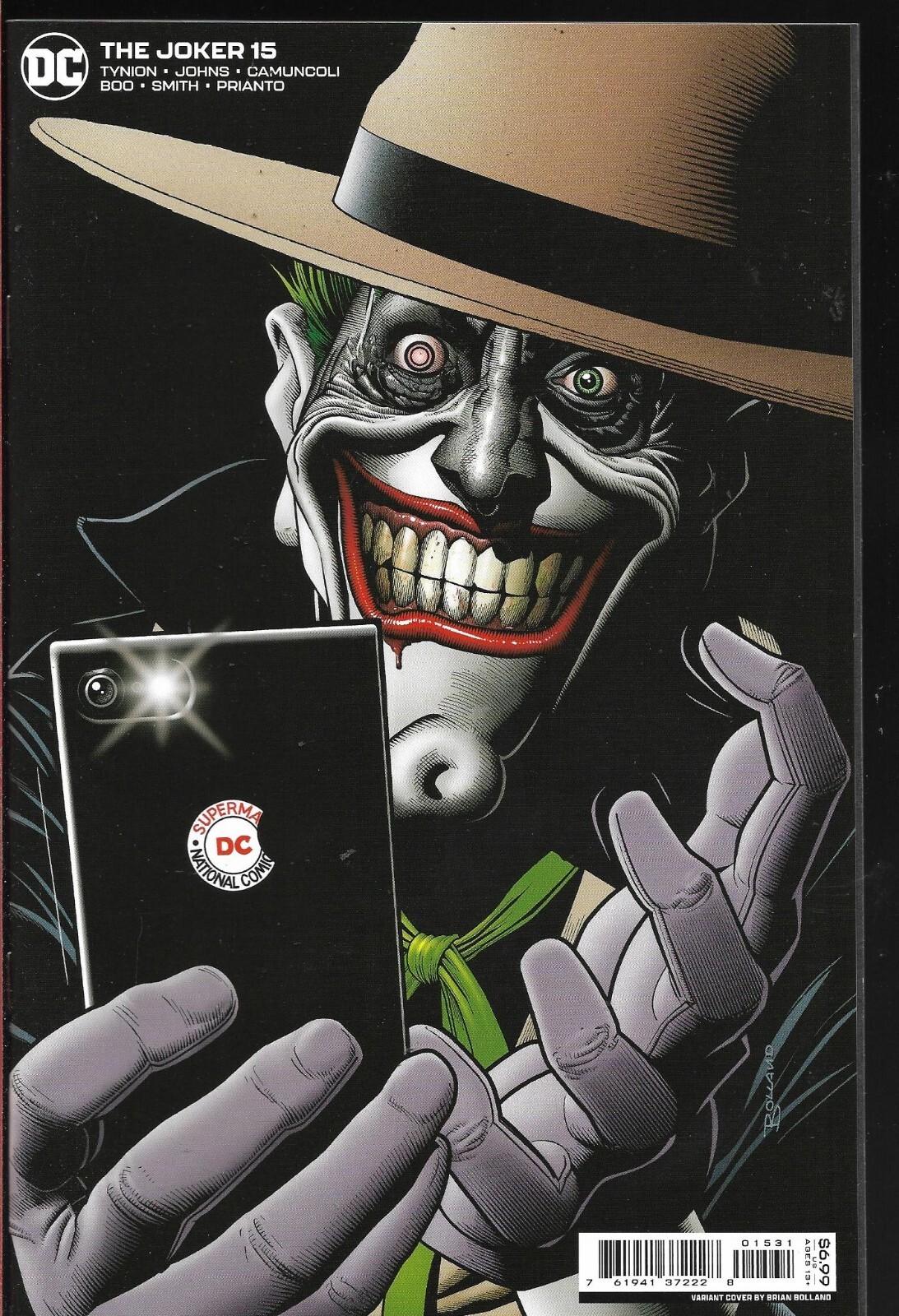 THE JOKER (2021) #15 BOLLAND Variant - New Bagged (S)