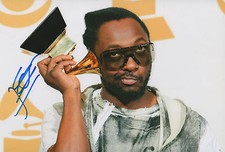 Will.I.Am "Black Eyed Peas" Autogramm signed 20x30 cm Bild 