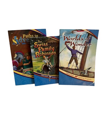 A beka Book Reading Program 3rd Grade Lot Homeschool Swiss Family Robinson