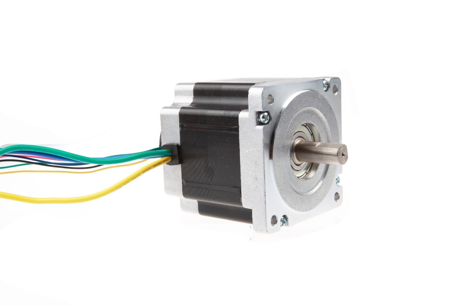 Nema23 BLDC-Motor 57BLF03 – 24 V DC, 3000 Rpm, 188 W, 8 Mm D-Welle, Inkl. BLDC-8105A-5 Treiber – CNC-Antrieb, 0,6 Nm, 12 A, 8-polig