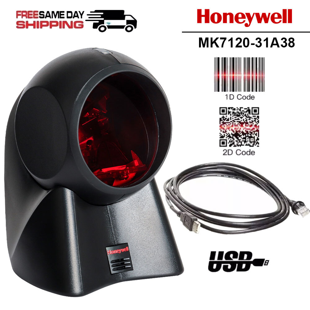 Honeywell MS7120 Orbit - Barcode scanner - desktop | MK7120-31A38
