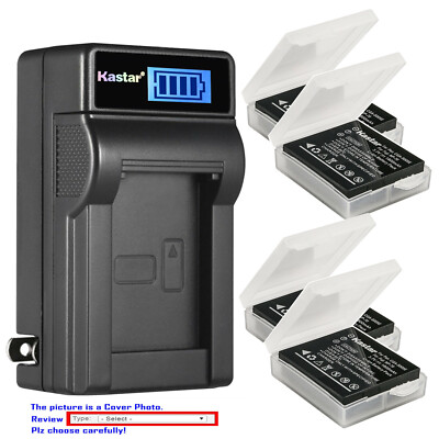 Kastar Battery LCD Wall Charger for Sigma BP-41 & SIGMA DP1 Merrill DP3 Merrill