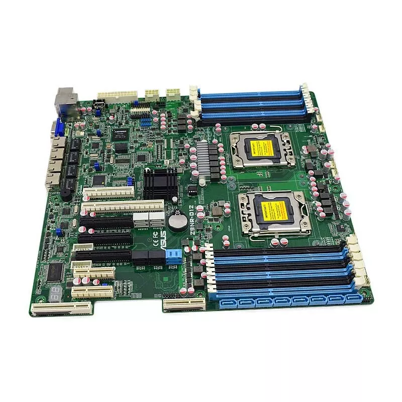 ASUS Z9NR-D12 Motherboard EEB Intel C602 Dual LGA1356 DDR3 SATA2/3 VGA RJ45+I/O - Image 4 of 4