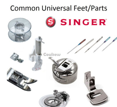 Fit Singer Uni Nähmaschine gängigste Füße / Fußschaft, Spulen & Teile 