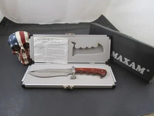 Maxam Knives Military Commemorative In Honor To Those Who Have Served With Case