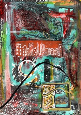 ORIGINAL ART- Streets of NOLA Painting by Katie Owen Prints Available