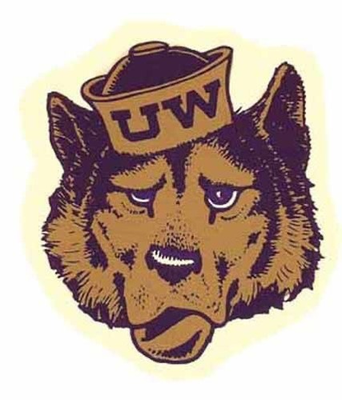 #ad UW Husky Head Sticker Vintage Collegiate Decal University of 12x8in Metal Sign $32.99