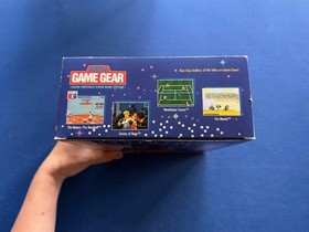 Sega Game Gear Console Sonic the Hedgehog 2 BUNDLE CIB Complete + BOX Protector