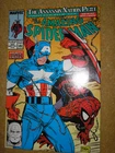 AMAZING SPIDER-MAN # 323 CAPTAIN AMERICA McFARLANE $1.00 1989 MARVEL COMIC BOOK